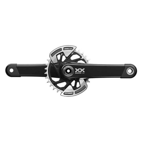 SRAM, XX Eagle T-Type, Crankset, Speed: 12, Spindle: 28.99mm, BCD: Direct Mount, 32, Dub, 170mm, Black, Boost