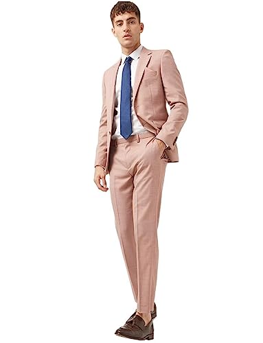 Veste à Revers Échancré et Pantalon Casual pour un Look Daily et Mariage Réussi