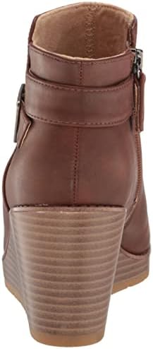 Dr. Scholl's Womens One Up Wedge Bootie Copper Brown Synthetic 8.5 M | Image 2