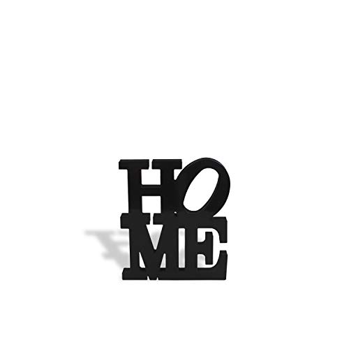 Escultura Decorativa Home, Preto