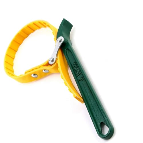 Voarge Chiave a Nastro per Filtro Olio, 9 Pollici Chiave a Cinghia in Gomma, chiave per il filtro dell'olio, chiave per apribottiglie, tubi regolabili, strumento di rimozione manuale