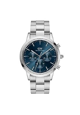 Daniel Wellington Iconic Orologi 42mm Stainless Steel (316L) Silver
