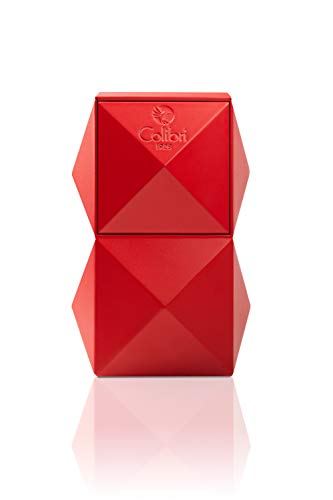 Encendedor de mesa Colibri Quasar Triple Llama Rojo miniatura 2