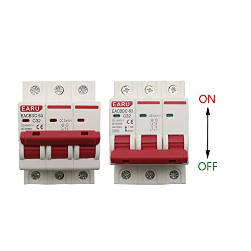 Disjoncteur Solaire 1000V 3P évite la surchauffe des circuits PV