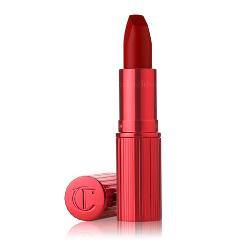 Charlotte Tilbury Matte Revolution Lipstick - Long Lasting, Matte Lipstick with Buildable Color & Lip-Loving Ingredients - Creamy, Easy to Blend Formula - Cinematic Red