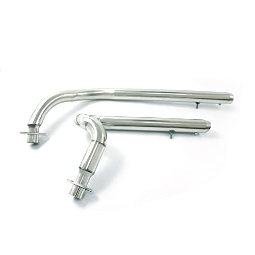 Sistema de escape completo y kit de tubos con silenciadores de acero inoxidable para Steed 400 6