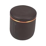 Récipient avec couvercle - adopté avec un matériau, pas facile à casser et à décolorer, avec un bon effet décoratif.