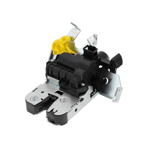 Image of X AUTOHAUX Replacement Rear Liftgate Door Lock Actuator for Audi Q7 2017-2022 Tailgate Latch Assembly No.4M0827506B /4M0827506C Silver Tone
