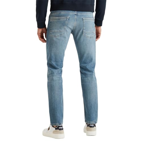 PME Legend Herren Jeans SKYRAK - Regular Fit - Blau - Denim Shade Blue, Größe:32W / 30L, Farbe:Denim Shade Fresh DSF