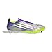 Adidas Unisex-Adult F50 League Laceless Firm Ground, Purple Rush/White/Lucid Lemon, 11