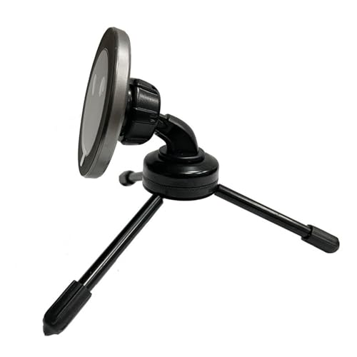 Adaptador de trípode para teléfono con rótula de bola 360 y rosca de 1/4 para modelos 12 a 15 3
