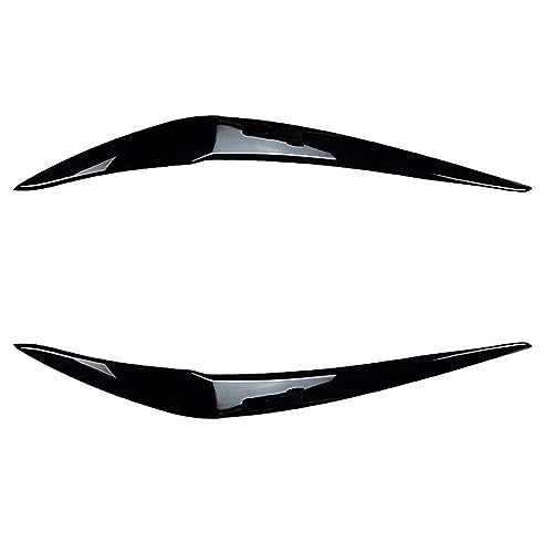 Cache-Phare pour BMW F20 LCI Rénovation Optique, Pièce Extérieure ABS Noir Brillant 40 cm