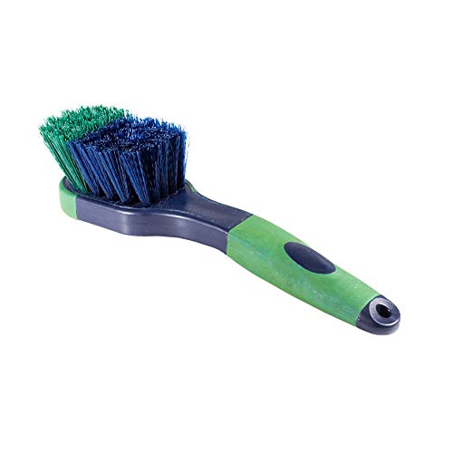 Brosse à sabots Horze Softgrip bleu matériel de pansage pour cheval