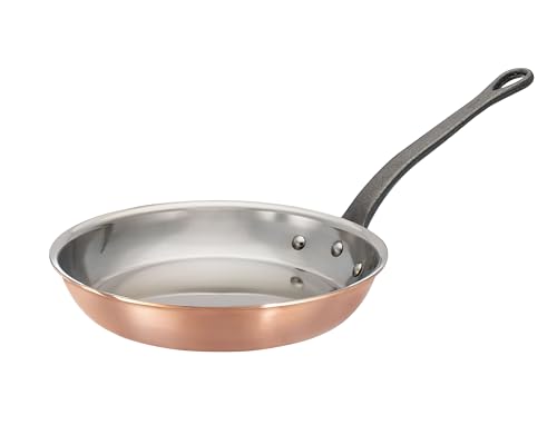 Matfer Bourgeat Copper Sauté Pan, 7 7/8