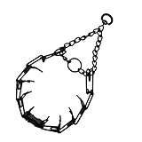 Hicost Adjustable Dog Ｎo Pull Ｃollar for Small Medium Large Dogs (Black, S)