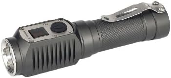 JetBeam DDA-10 CREE XPG Digital Display LED Flashlight, Grey