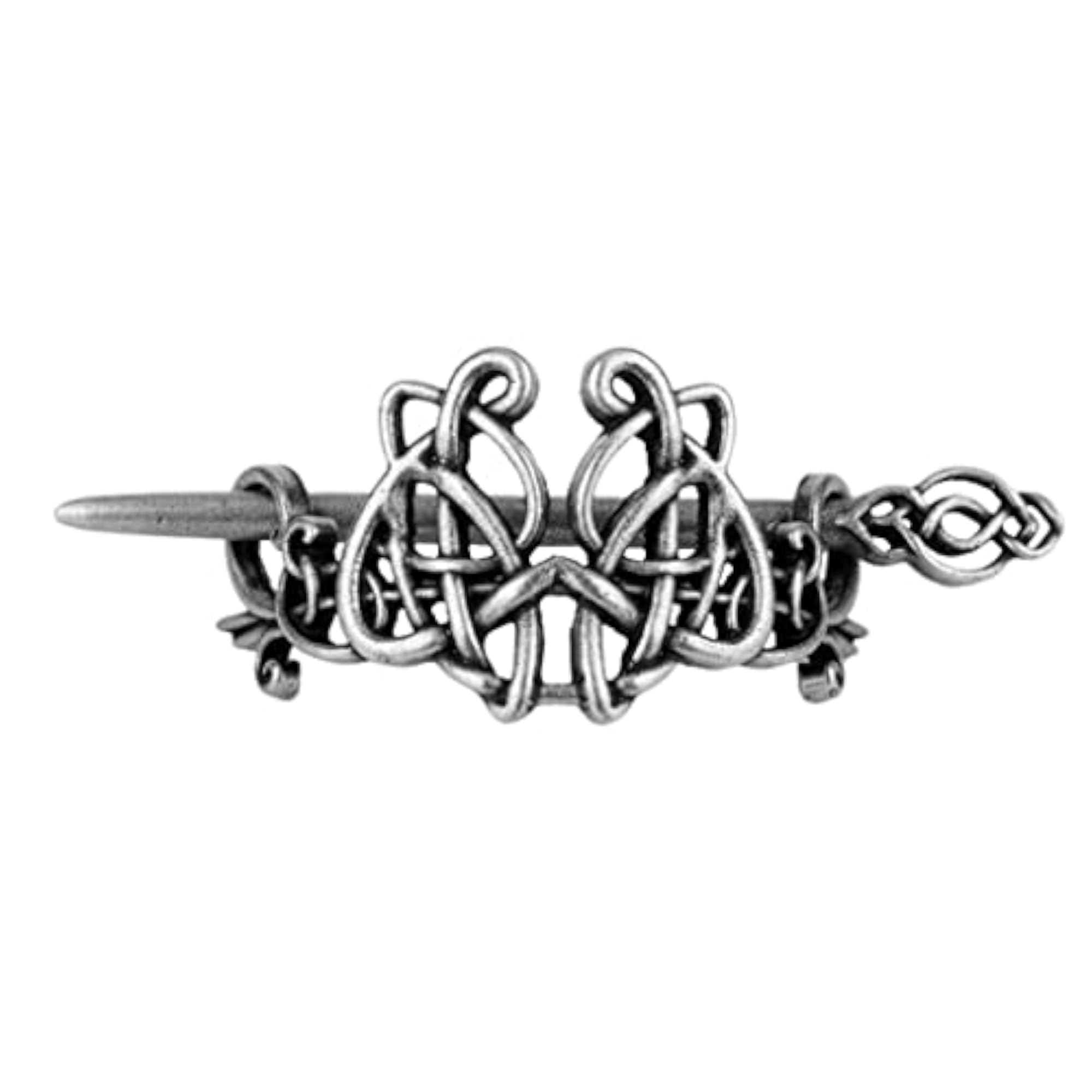 4x Viking Celtic Knot Hair Clips, Women's Accessories
