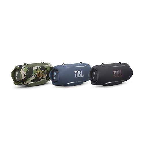Image of JBL Xtreme 5 - Portable Waterproof Speaker - Black | Legendary JBL sound that hits harder with AI Sound Boost, Up to 28 hours of playtime, Shoulder strap with floating hooks