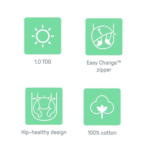 image for SwaddleMe by Ingenuity Easy Change Baby Swaddle in Size Small/Medium, 