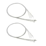 schaltzug sram 【HOCHWERTIGES MATERIAL】 Das Umwerferkabel besteht aus hochverzinktem Stahl, ein starkes, rutschiges Kabel für einen reibungslosen Lauf, sorgt für eine bessere Bremskraft und einen reibungslosen Betrieb.