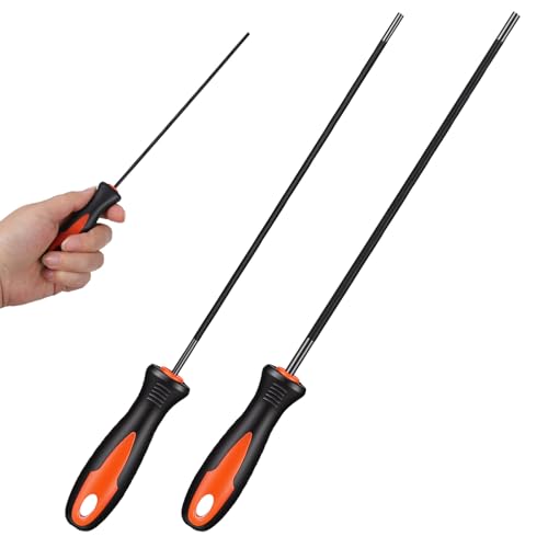 Auteonsa Chainsaw File Set, 3.2mm & 4.0mm Round Sharpening Files