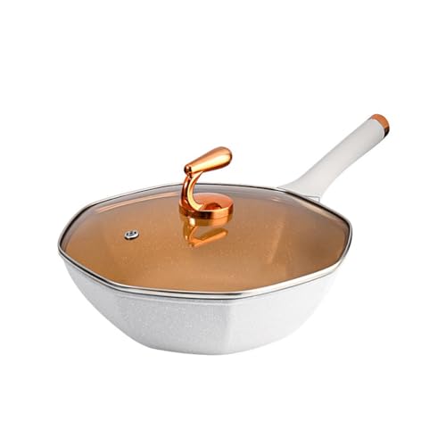 Wok Octogonal Antiadherente Medical Stone miniatura 1
