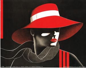 Windy Exotic Vogue Woman Wall Decor Fine Art Print Poster 8x10