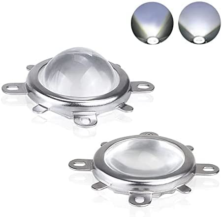 Kit Lente LED Chanzon 44mm 60° - Con Riflettore E Staffa, Per Chip LED 20-100W - Foto 3