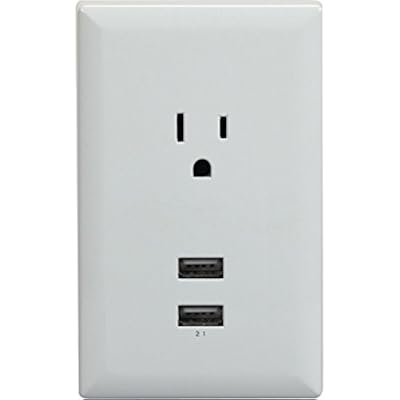 RCA WP2UWR USB Wall Plate