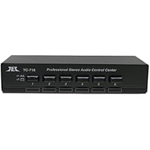 Technolink TC-716 6 - محدد مصدر ستيريو الميناء ؛ أسود أو فضي ، اختيارك أسود