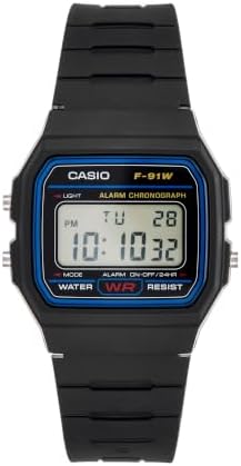 Casio Orologio da Polso Sportivo with Display. Stopwatch. Belt in Resin. Colour Black (1000010590)