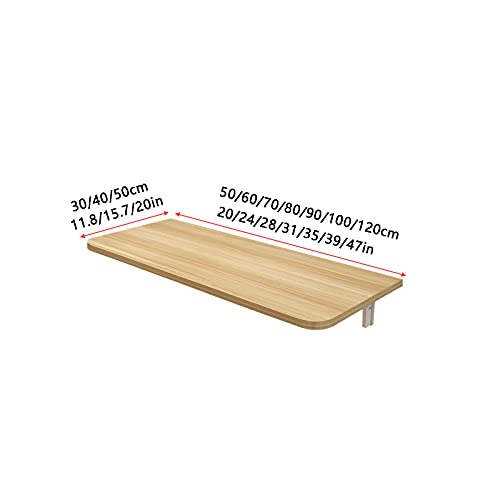 Table murale pliable pour économiser de l'espace dans une pièce étroite