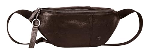 Sac banane camel active Pine marron foncé aux finitions soignées et robustes
