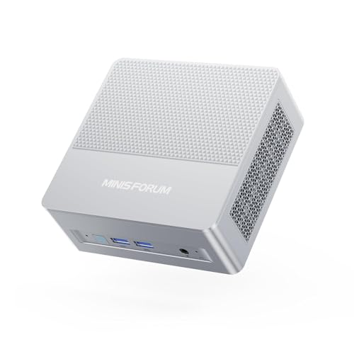 MINISFORUM X1 Lite-255 Mini PC Barebone with AMD Ryzen 7 255 (8C/16T) AMD Radeon 780M WiFi 6E+2.5GbE LAN OCuLink eGPU Mini Computer HDMI+DP+USB4 Triple Displays Output 4xUSB Type-A(NO RAM/SSD/OS)