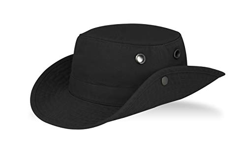 Tilley Standard Wanderer Hat, Black, 7 1/4 - Thumbnail 2