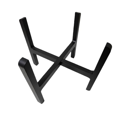 Air Purifier Stand Compatible with Levoit Core 300/300S/P350-P, Elevated Base Riser, Stable Desktop Floor Stand for Improved Airflow and Space Organization (Black)