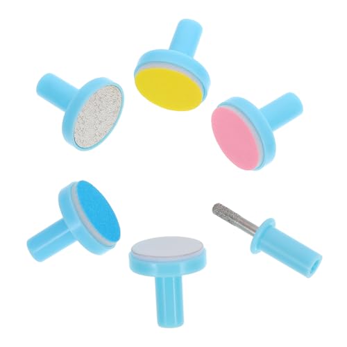 Healeved Electric Nail Trimmer Pad Replacement Heads for Infants Toddlers Nail Grooming Kit Gentle Buffer