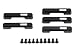 Integy C31900 Alloy Machined Door Handle Set (5) for Axial SCX6 Type JW