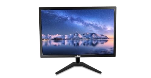 mnBox Monitor 21.5 Polegadas HD - Monitor para PC com 178° de Visão, 5ms, 60Hz, HDMI/VGA, Proteção C