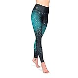 Niyama Cosmic Space High Waist Leggings/Capri Leggings (M, Leggings)