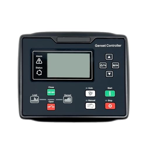 Controlador HGM6110N: prevenga apagones usando el monitoreo automático de generador
