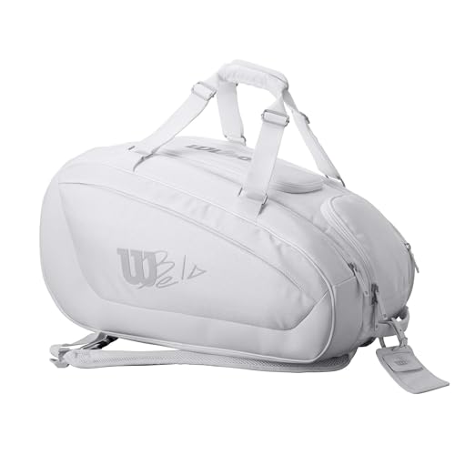 Dettagli premium: Co-progettata con una leggenda del padel, questa borsa unisce caratteristiche di prestazioni d'élite con un'attenzione ai dettagli