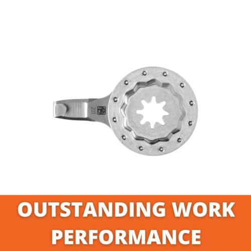 FEIN Schneidmesser Teakdeck 4, Messerbreite 4 mm, Aufnahme StarlockPlus, Zum schnellen und sicheren Austrennen von Stabdeck-Fugenmaterialien, 100% Qualität