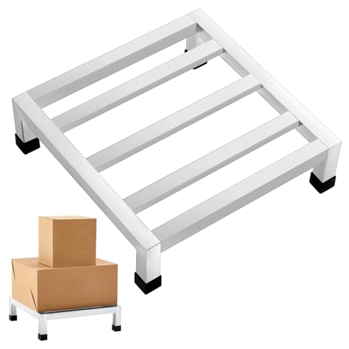 Image of MorningRo 1 Pack Dunnage Rack 11.8 inch Long x 11.8 inch Wide, 3.9 inch Height
