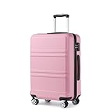 Coque rigide ABS+PC 100% résistante et légère：Conçue en matériau ABS+PC de haute qualité, cette valise est anti-rayures, anti-pression et étanche. Son intérieur entièrement doublé avec des poches pratiques facilite le rangement et maintient vos affaires bien organisées.