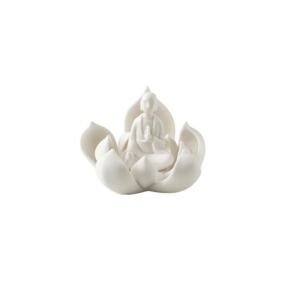 Incense Holder Base Lotus Incense Burner Home Indoor Sandalwood Agarwood Zen Holder Small Ceramic Ornaments