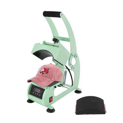 Prensa térmica para gorras 2 en 1 con control digital miniatura 1