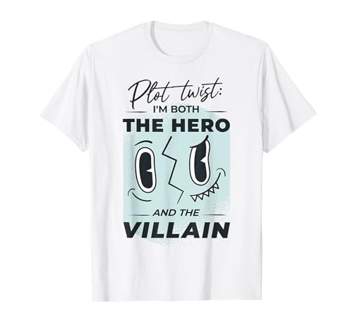 Hero and Villain Mask T-Shirt