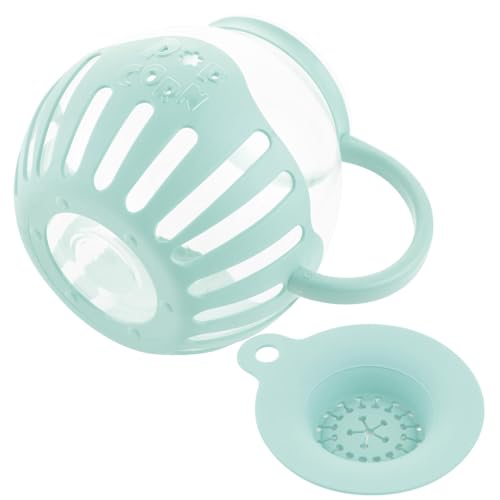 2.13L Tarro De Palomitas De Maíz - Micro-Pop Popper Palomitas Maíz Con Tapa Multifuncional, Poppers Para Microondas, Olla De Palomitas De Maíz, Vidrio De Borosilicato Máquina De Palomitas De Maíz