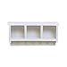 Kitchen Wood Wall Rack 1/12 Dollhouse Miniature White